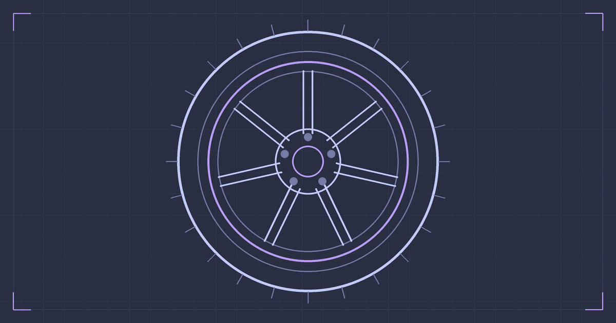 HOMURA 2x9L-RA 18×7.0J（模式図）
